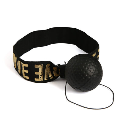 Head-Mounted Boxing Speed Ball for Home Sandbag Fitness